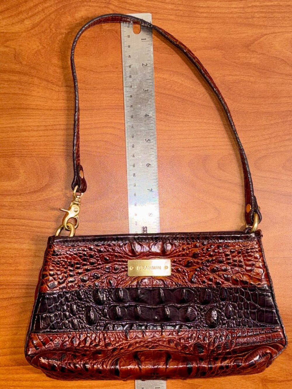 Brahmin Anytime Mini, Dark Cocoa Vineyard - Picture 5 of 6